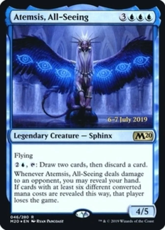 Atemsis, All-Seeing <prerelease> [M20] (F)