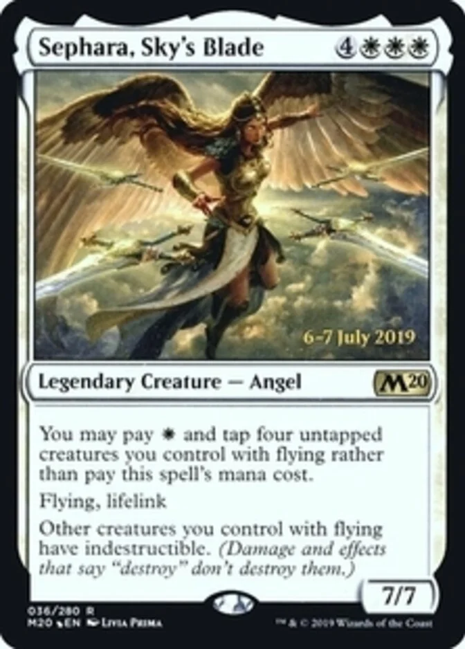 Sephara, Sky's Blade <prerelease> [M20] (F)