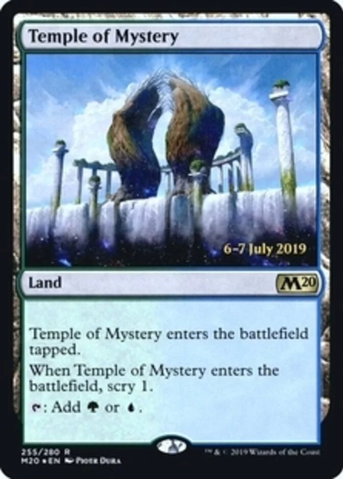Temple of Mystery <prerelease> [M20] (F)