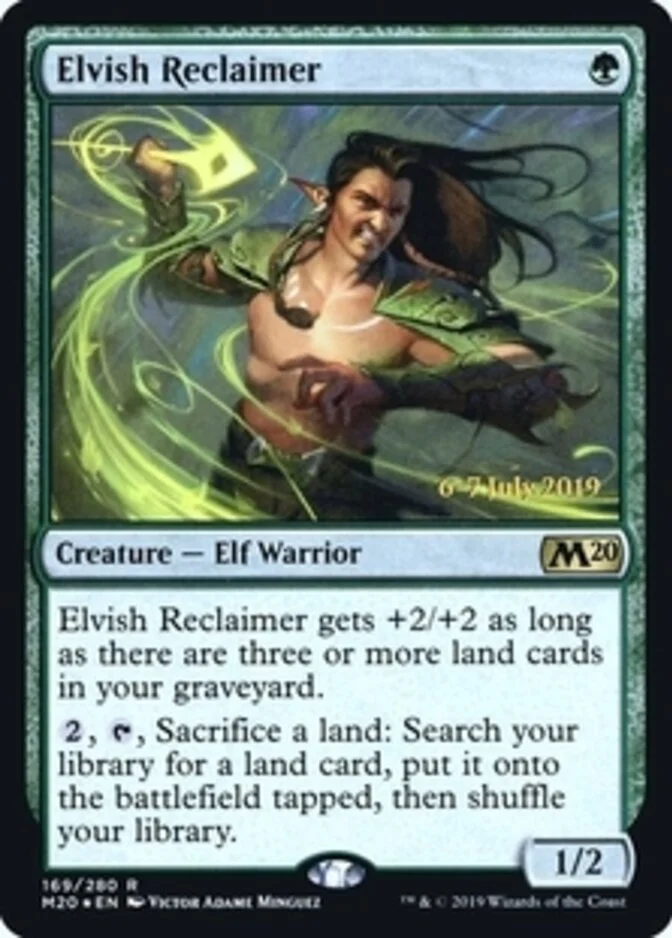 Elvish Reclaimer <prerelease> [M20] (F)