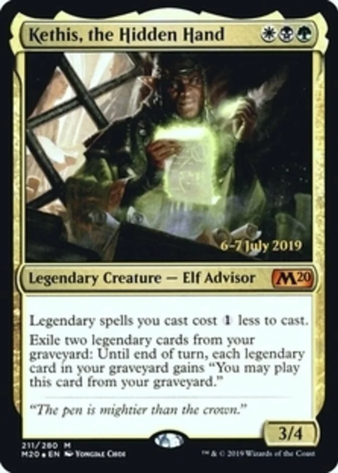Kethis, the Hidden Hand <prerelease> [M20] (F)