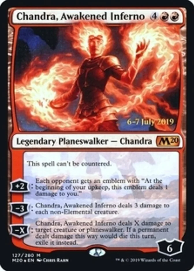 Chandra, Awakened Inferno <prerelease> [M20] (F)