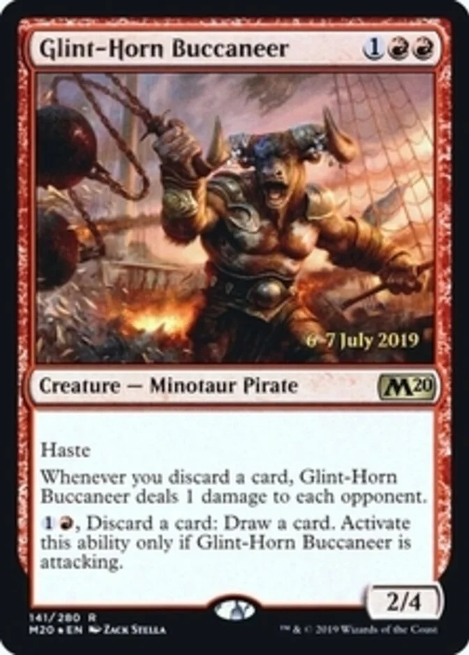 Glint-Horn Buccaneer <prerelease> [M20] (F)