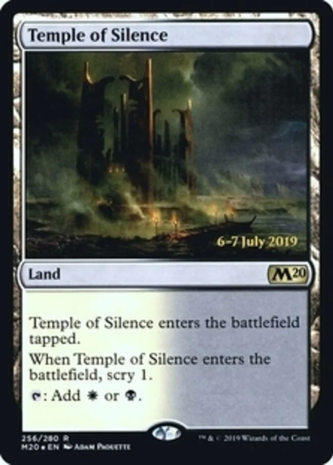 Temple of Silence <prerelease> [M20] (F)