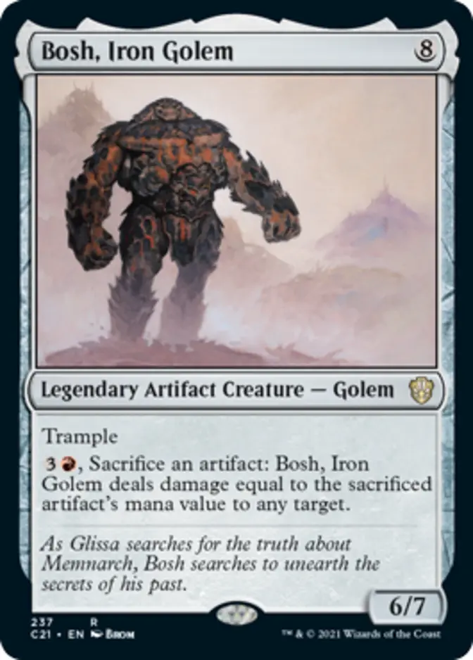 Bosh, Iron Golem [C21]