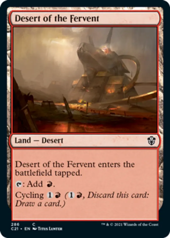 Desert of the Fervent [C21]