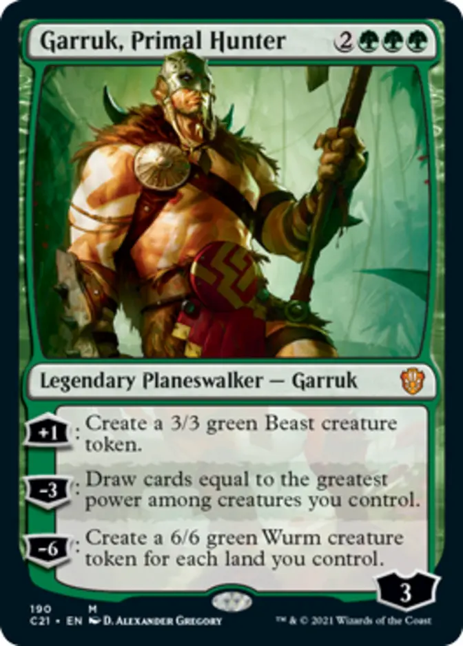 Garruk, Primal Hunter [C21]