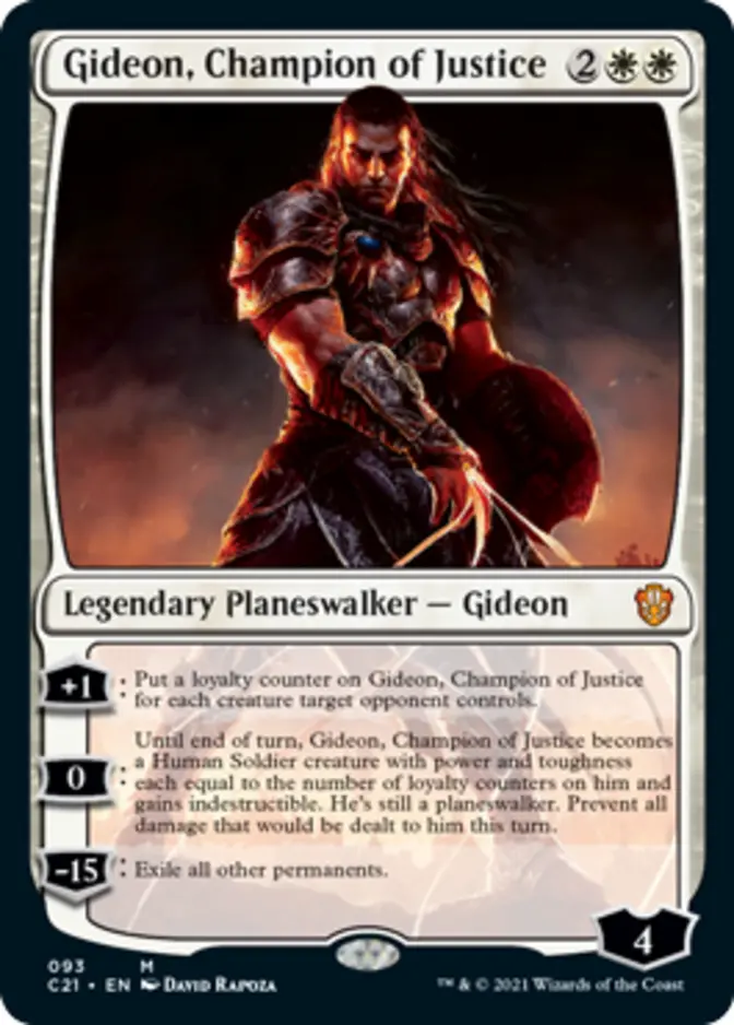 Gideon, Champion of Justice [C21]