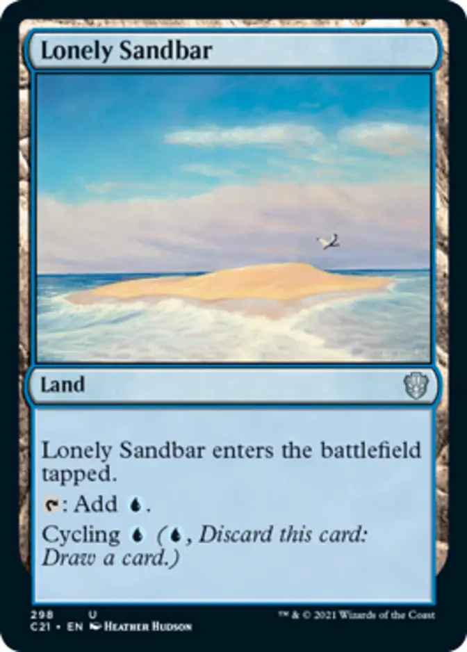 Lonely Sandbar [C21]