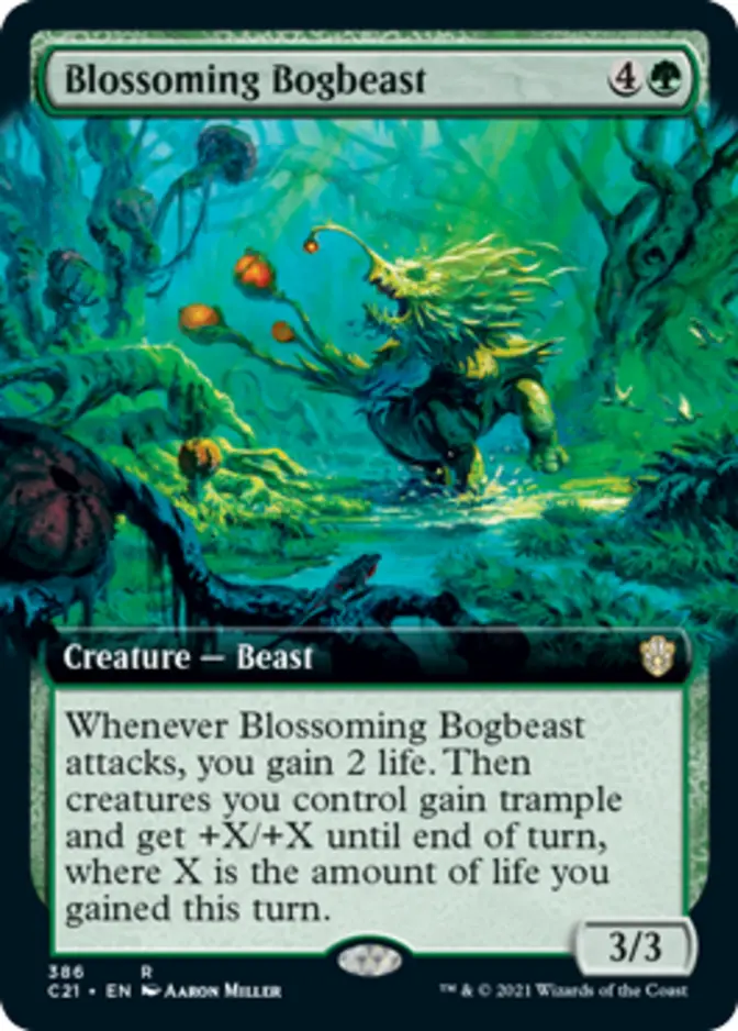 Blossoming Bogbeast <extended> [C21]