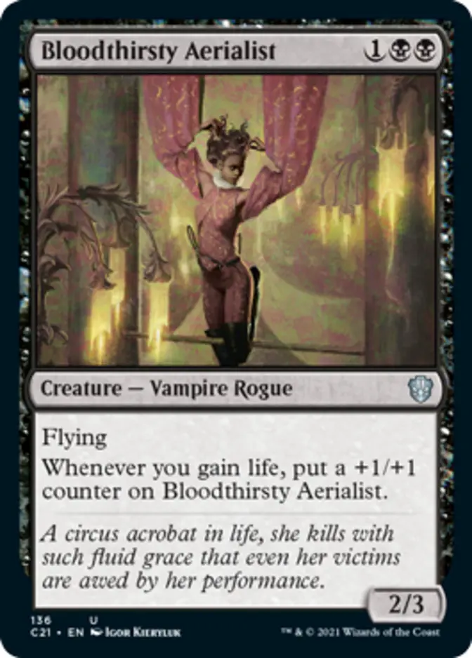 Bloodthirsty Aerialist [C21]