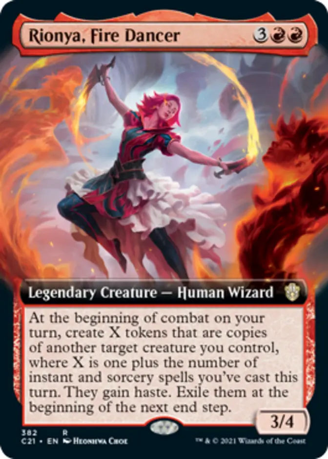 Rionya, Fire Dancer <extended> [C21]