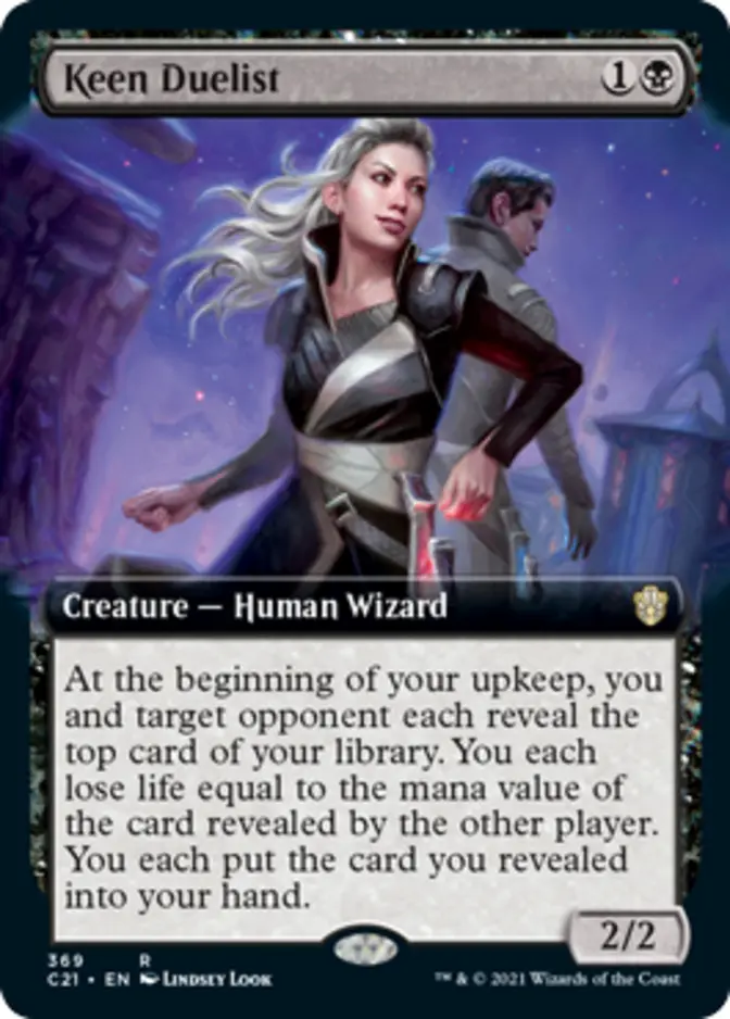 Keen Duelist <extended> [C21]