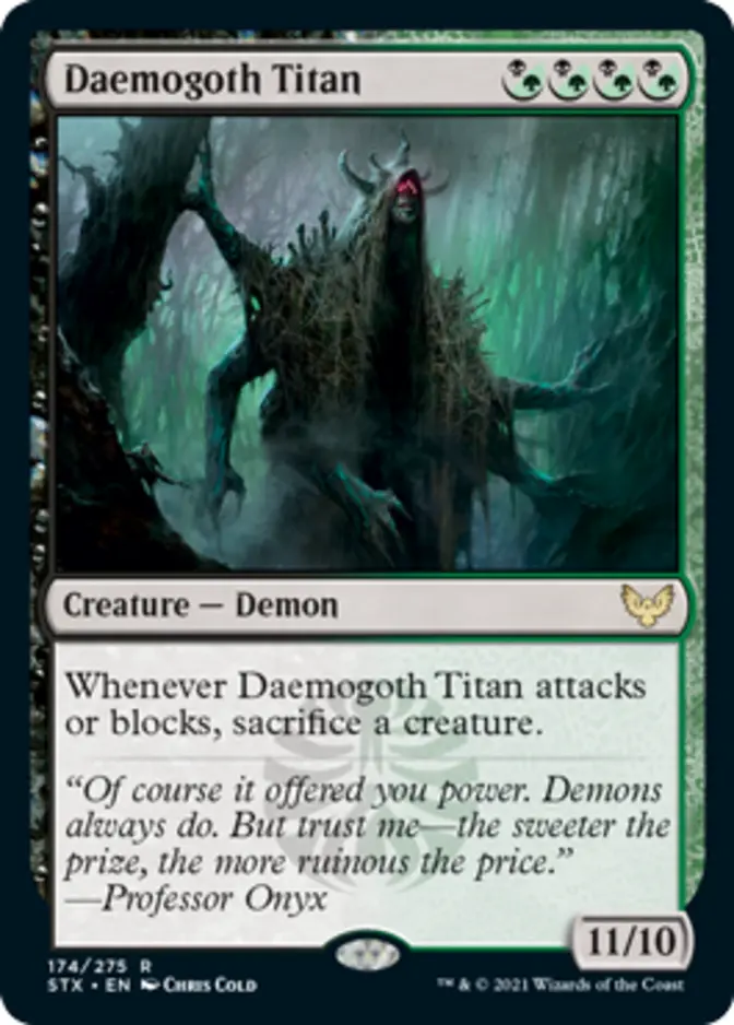 Daemogoth Titan [STX] (F)