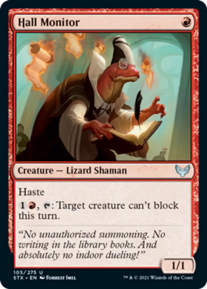 Hall Monitor [STX] (F)