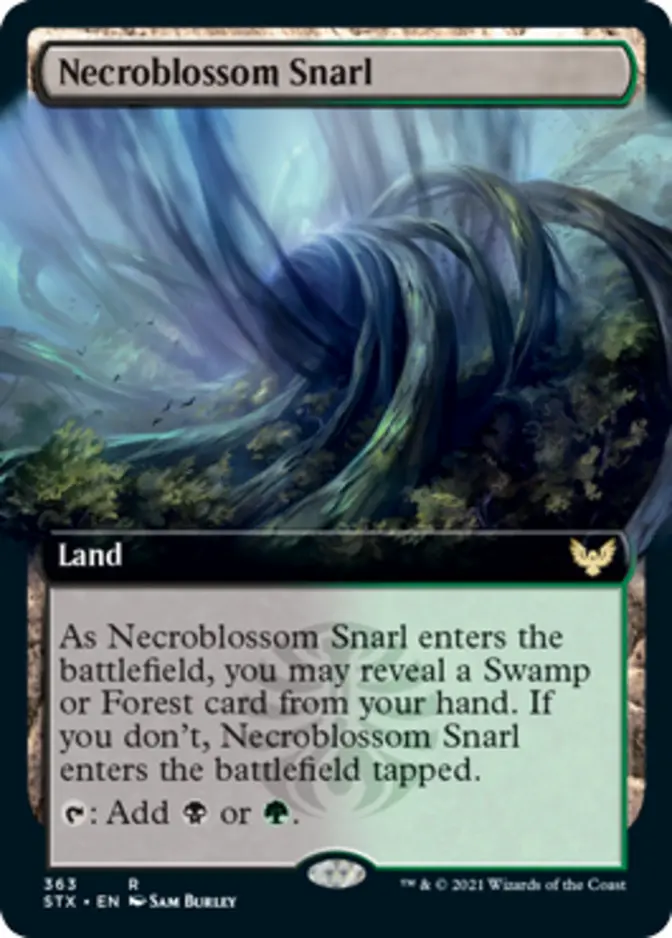 Necroblossom Snarl <extended> [STX] (F)