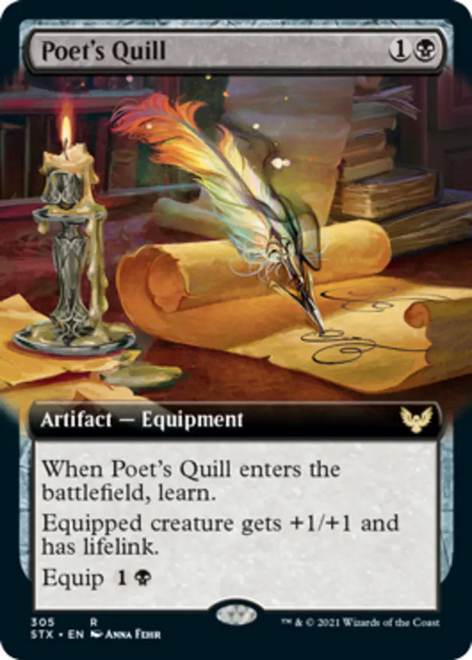 Poet's Quill <extended> [STX] (F)