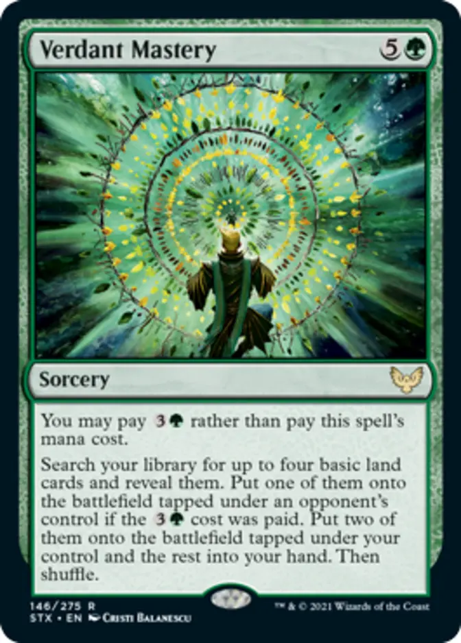 Verdant Mastery [STX] (F)