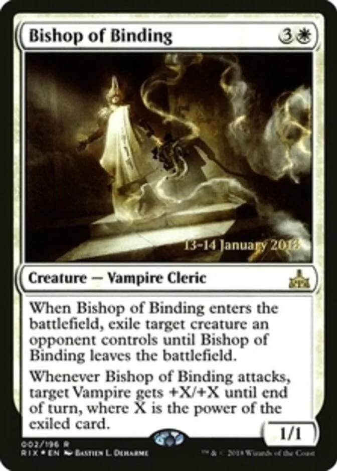 Bishop of Binding <prerelease> [RIX] (F)