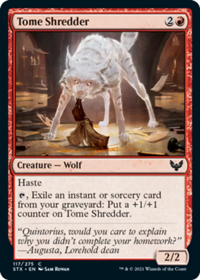 Tome Shredder [STX] (F)