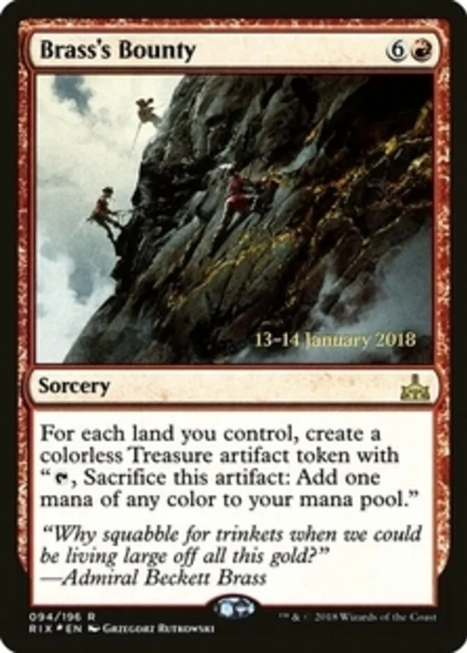 Brass's Bounty <prerelease> [RIX] (F)