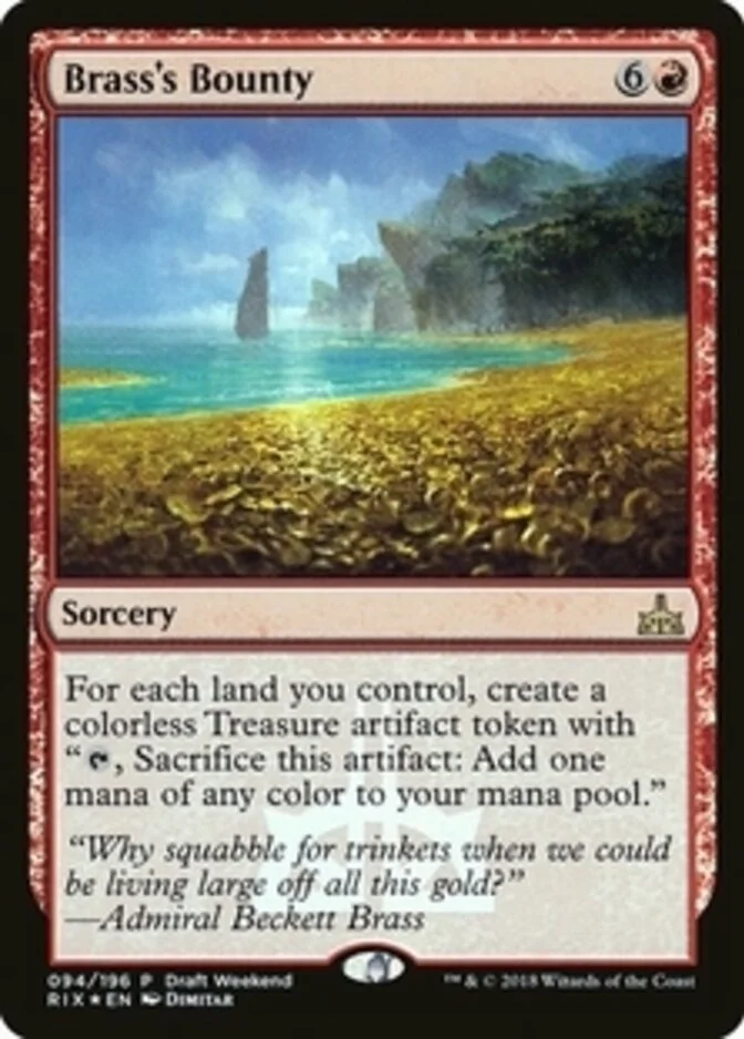 Brass's Bounty <draft weekend> [RIX] (F)