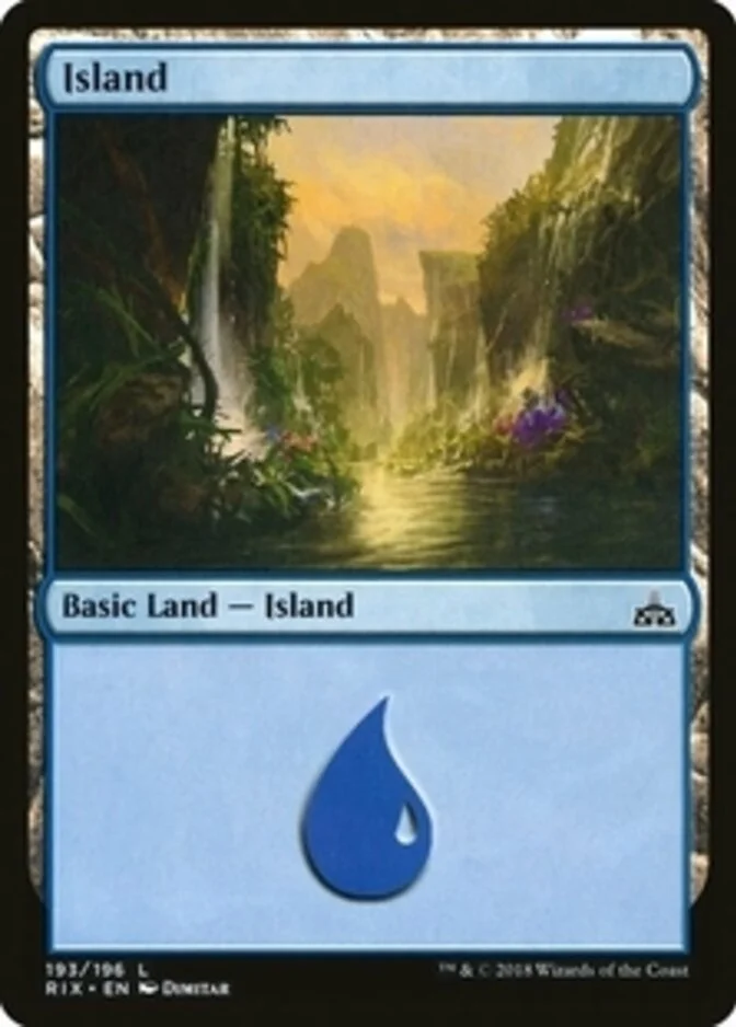 Island <193> [RIX] (F)