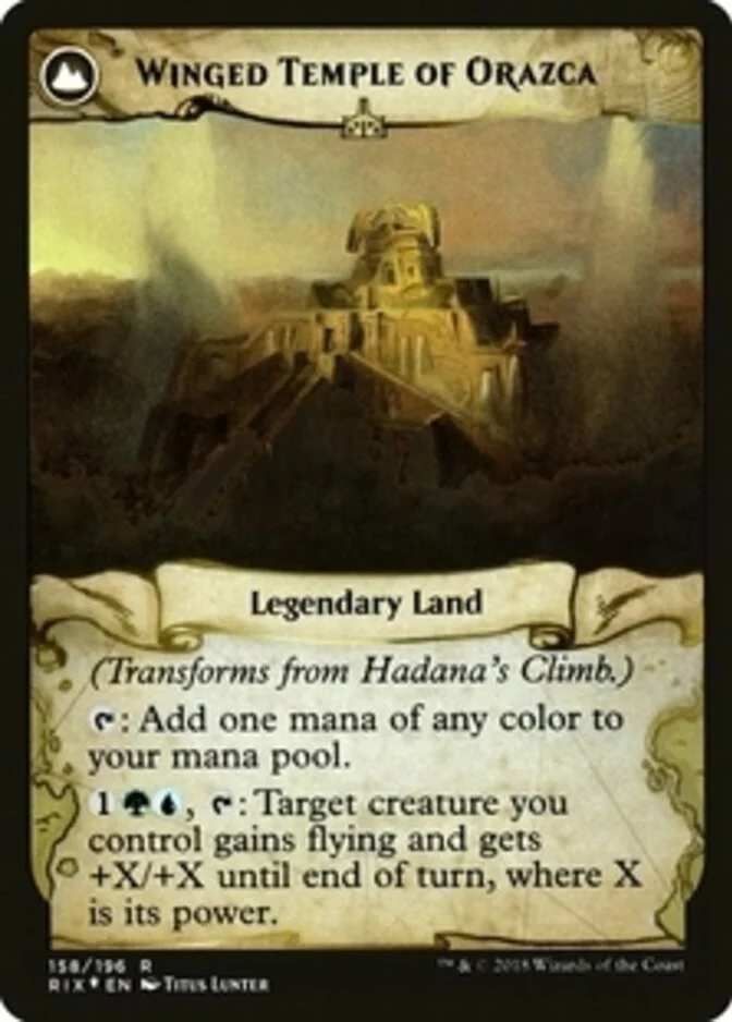 Winged Temple of Orazca <prerelease> [RIX] (F)