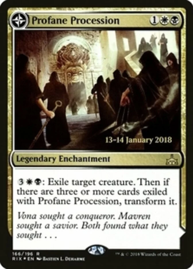 Profane Tablets Profane Procession, Rivals of Ixalan (RIX) Price History