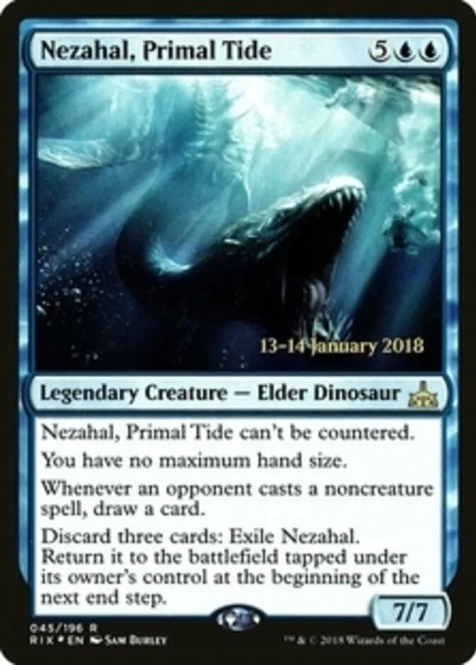 Nezahal, Primal Tide <prerelease> [RIX] (F)