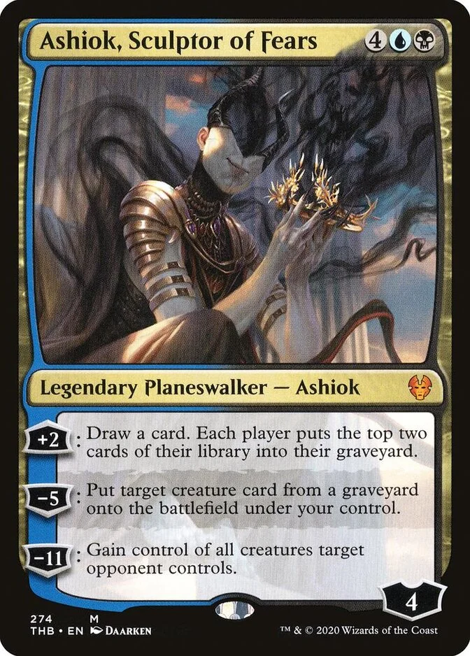 Ashiok, Sculptor of Fears [THB] (F)