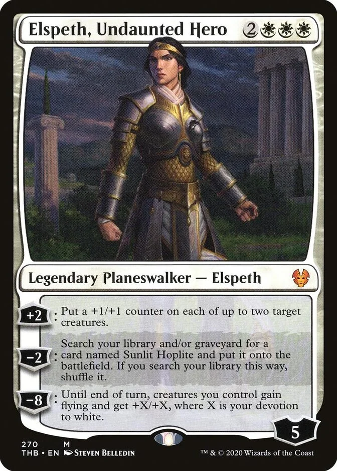 Elspeth, Undaunted Hero [THB] (F)