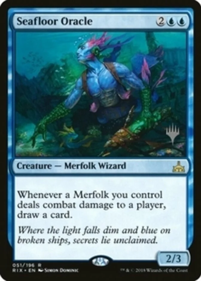 Seafloor Oracle <planeswalker stamp> [RIX] (F)