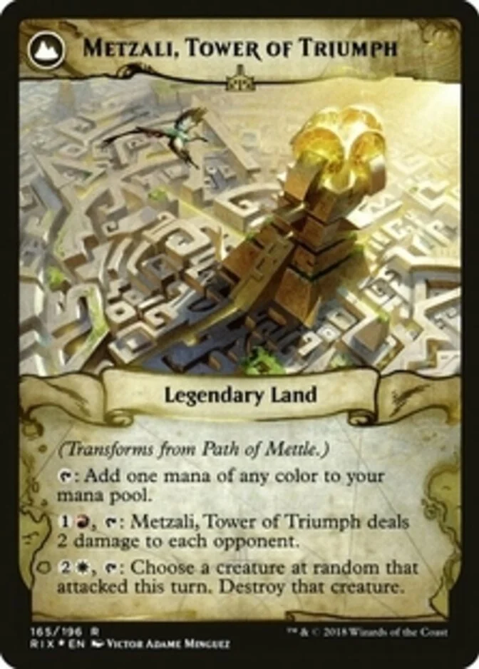 Metzali, Tower of Triumph <prerelease> [RIX] (F)