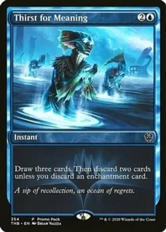 Thirst for Meaning <promo pack> [THB] (F)