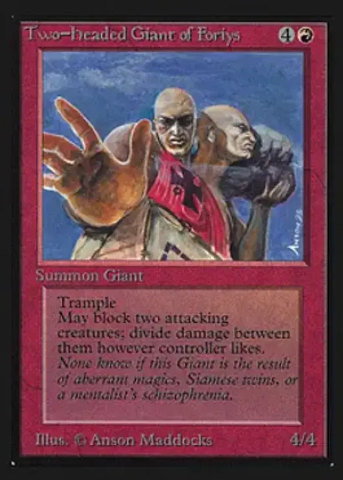 Two-Headed Giant of Foriys [CED]
