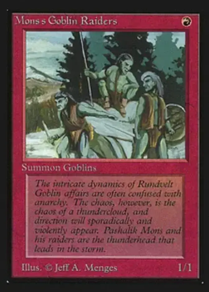 Mons's Goblin Raiders [CED]