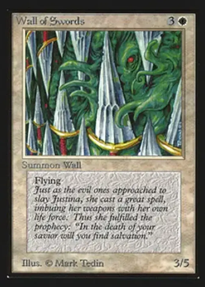 Wall of Swords [CED]