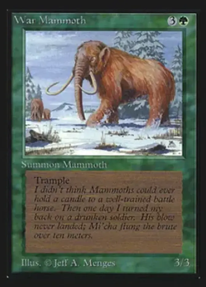 War Mammoth [CED]