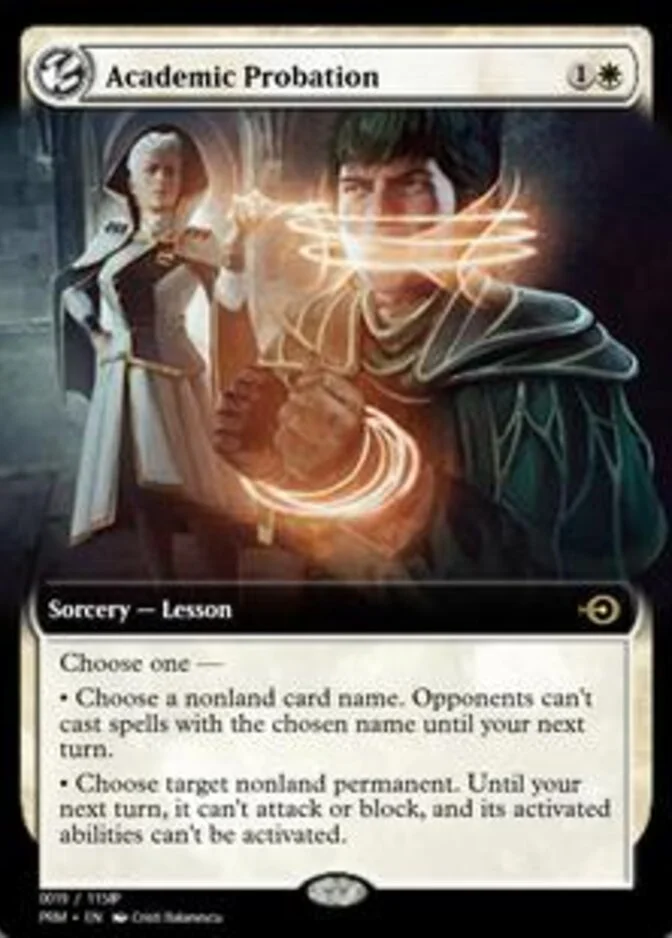 Academic Probation <19> [PRM]