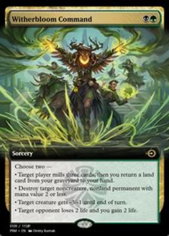 Witherbloom Witherbloom Command, Magic Online Promo (PRM) Price History