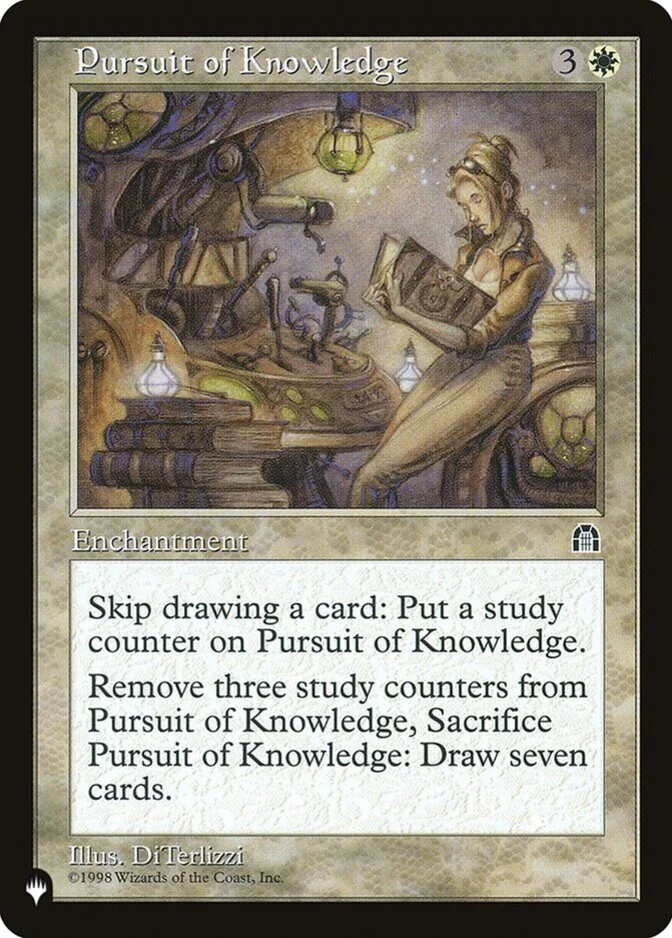 Pursuit of Knowledge [PLIST]