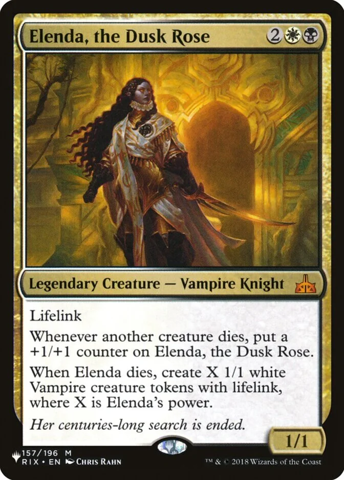 Elenda, the Dusk Rose [PLIST]