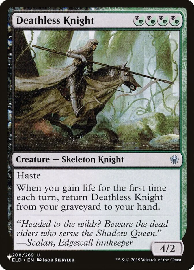 Deathless Knight [PLIST]