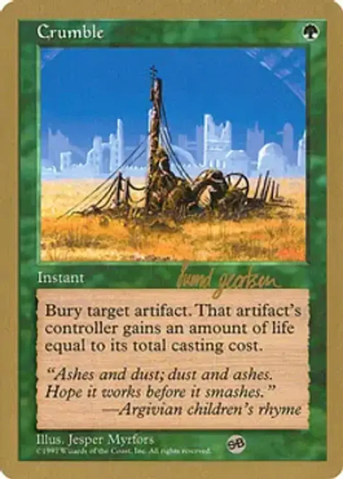 Crumble <Svend Geertsen - SB> [WC97]