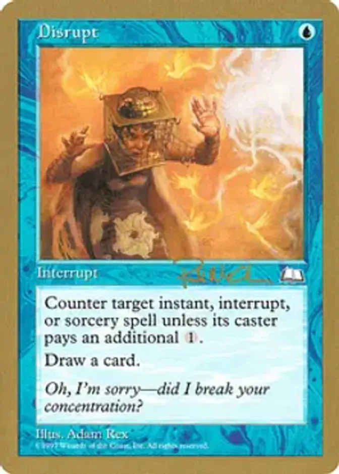 Disrupt <Paul McCabe> [WC97]