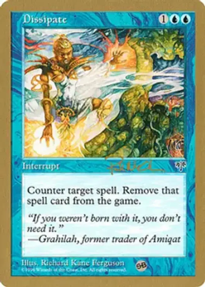 Dissipate <Paul McCabe - SB> [WC97]