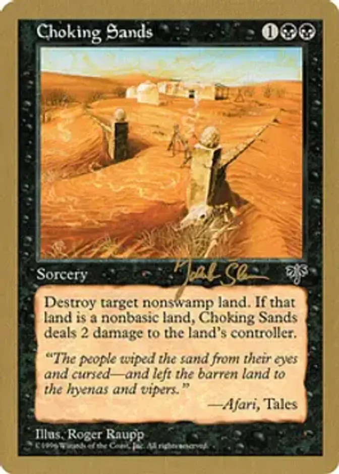 Choking Sands <Jakub Slemr> [WC97]