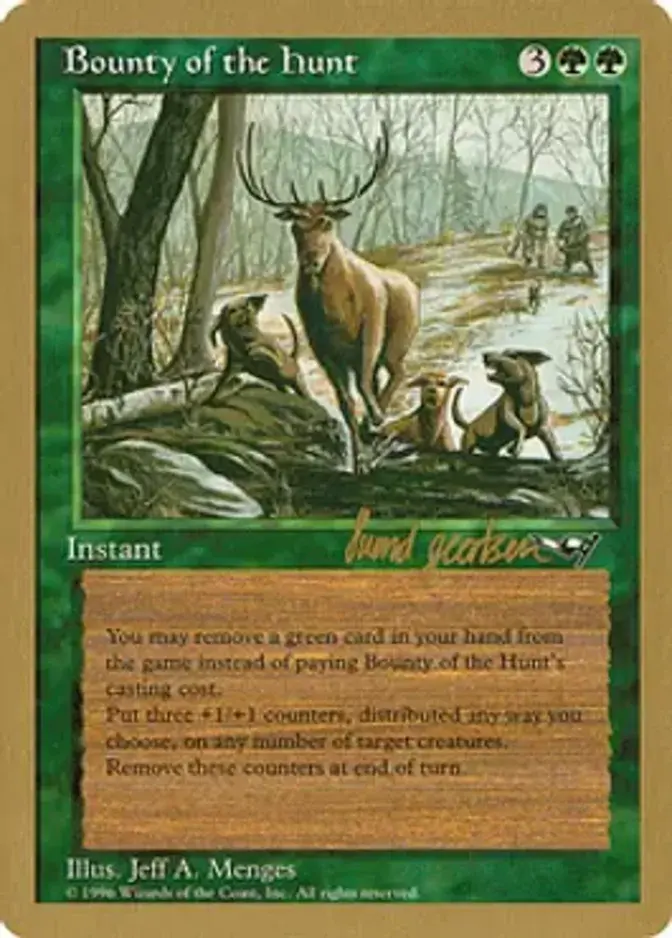 Bounty of the Hunt <Svend Geertsen> [WC97]