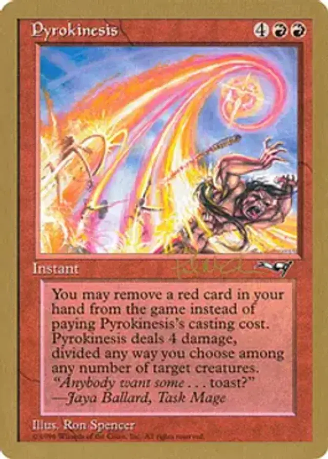 Pyrokinesis <Paul McCabe> [WC97]